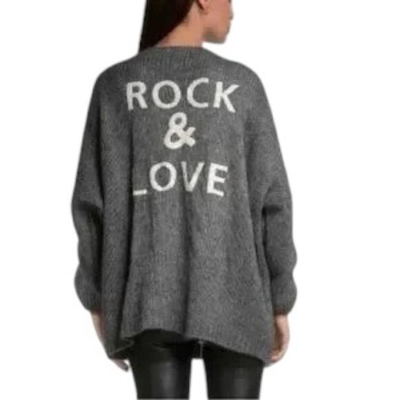 Elan Giselle Sweater Cardigan ROCK & LOVE One Size - Picture 1 of 8